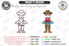 Clothespin Puppets Laser Cut | Moving Mouth DIY Toy Designs Product Image 2