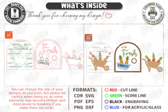 Easter Tiered Tray Laser Cut | Spring Elements | Easter SIgn Product Image 2