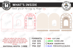 3D Floral Wedding Welcome Sign Laser Cut | Wedding Decor SVG Product Image 2