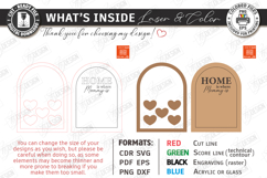 Family Name Signs Laser Cut Bundle | Mother's Day Gift Idea Product Image 7