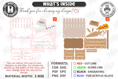 Easter Box and Crate Laser Cut | Bunny Bait | Easter Basket Product Image 3