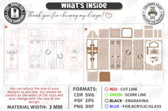 Whiskey Gift Box Laser Cut | Whiskey Vintage Box | Men's SVG Product Image 4