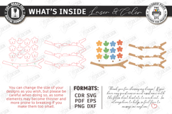 Family Key Holder Laser Cut | Decorative Wall Key Organizer Product Image 3