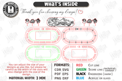 Cribbage Board Laser Cut|Board Game|Nature-Themed Engraving Product Image 3