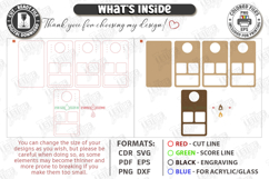 S'mores Station Tray Laser Cut | S'mores Bar Organizer SVG Product Image 3