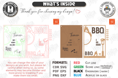 Funny BBQ Timer Laser Cut Bundle | Grilling Rules Wall Signs Product Image 7