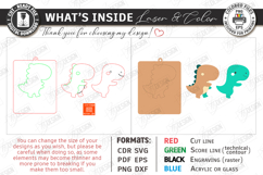 Personalized Backpack Tags Laser Cut Bundle | Name Charm SVG Product Image 17