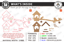 Rustic Bird Key Holder Laser Cut | Decorative Wall Hook SVG Product Image 2