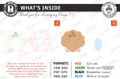 Affirmation Mirror Frame Laser Cut | Motivational Wall Frame Product Image 2