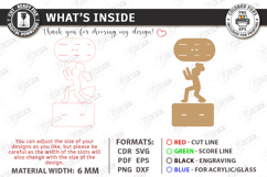 Kitchen Knife Stands Laser Cut Bundle | Knife Holder Stands Product Image 12