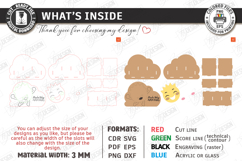 Desk Organizer Laser Cut | Kids Pencil Holder Designs | CNC Product Image 3