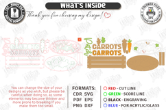 Easter Door Hangers Laser Cut Bundle | Easter Basket Planter Product Image 11