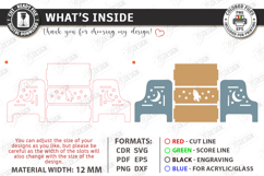 Kids Wooden Step Stool Laser Cut Bundle | Kids Laser | CNC Product Image 2