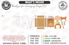 Make a Face Puzzle Laser Cut | My First Emotions | Wooden Pu Product Image 3