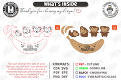 Balance Game Laser Cut|Balancing Stacking Toy|Board Game SVG Product Image 2