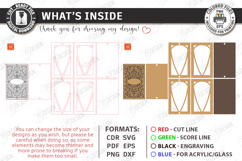 Embroidery Scissors Case Laser Cut | Sewing Tool Organizer Product Image 3