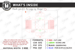 Storage Boxes Laser Cut Bundle | Decorative Organizers SVG Product Image 7