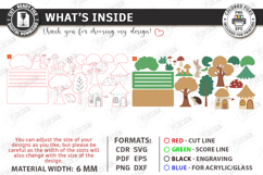 Modular Wooden City and Nature Blocks Laser Cut | Kids Laser Product Image 2