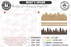 Wall Jewelry Organizer Laser Cut Bundle | Boho Wall Decor Product Image 7