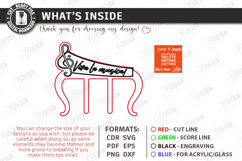 Music Page Clip Laser Cut | Music Note Page Holder SVG | CNC Product Image 3