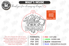 Snarky Bag Tag Laser Cut | Sassy Keychain Laser Files SVG Product Image 3