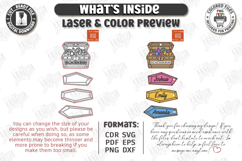 Family Keychains Laser Cut Bundle| Key Rings |Family SVG Product Image 17