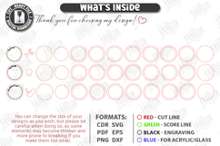 Baby Keepsake Memory Boxes Laser Cut Bundle | Newborn SVG Product Image 12