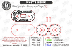 Knitting Row Counter Laser Cut|Knitting Accessory|Hobby SVG Product Image 3