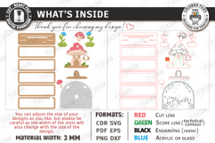 Kids Night Light Stand Laser Cut | 3D Bedroom Table Lamp SVG Product Image 3