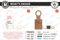 Wine Bottle Tag Laser Cut | Wine Accessory | Drinkware Décor Product Image 3