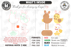 Easter Shelf Sitters Laser Cut Bundle | Easter Decor SVG Product Image 17