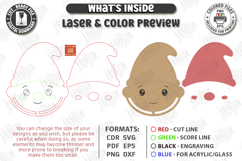 Kids Wooden Yarn Hair Craft Laser Cut | Kids Laser | Gnome Product Image 3