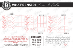 Tree Bookshelf Laser Cut Bundle | Vertical Wooden Bookcase Product Image 7