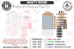 Weekly Menu Planner Board Laser Cut|Home Kitchen|Wall Boards Product Image 3