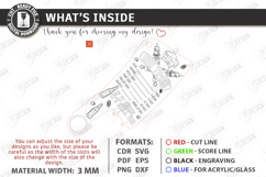 Wall BBQ Timer Signs with Utensil Holders Laser Cut Bundle Product Image 12