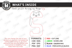 Animal Bag Hook Holder Laser Cut | Desk Purse Hanger SVG Product Image 3