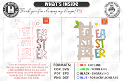 Easter Tiered Tray Laser Cut | Spring Elements | Easter SIgn Product Image 2