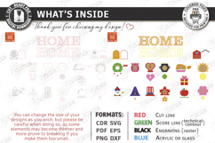 Interchangeable Home Stands Laser Cut Bundle|Word Signs SVG Product Image 12