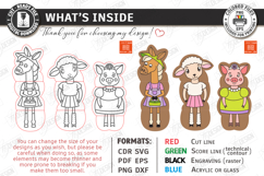 Animals Puzzles Laser Cut Bundle | Mix and Match Games SVG Product Image 12