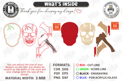 True Crime Laser Cut | Fridge Magnets | Horror &amp; Mystery SVG Product Image 3