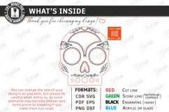 Wooden Herb Stripper Laser Cut | Kitchen Utensils | Skull Product Image 3