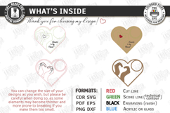 Heart Tea Light Candle Holder Laser Cut | Valentines Day SVG Product Image 2