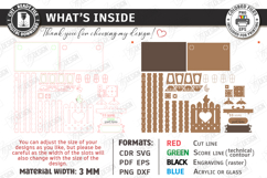 Outdoor Welcome Signs Planter Laser Cut Bundle | Street Lamp Product Image 9