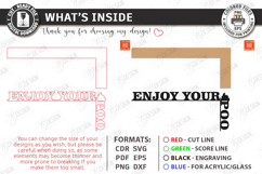 Bathroom Door Corner Laser Cut |Office Wall Sign| Funny SVG Product Image 3