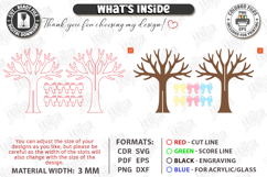 Easter Tree Laser Cut Bundle | Easter Table Decor | Spring Product Image 12