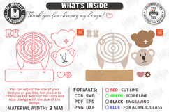 Yarn Wrapped Animals Laser Cut | Yarn Craft | Sensory Toys Product Image 3