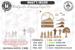 Easter Resurrection Scene Laser Cut Bundle | Holy Week SVG Product Image 7