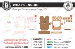 Movie Tracker Laser Cut | Movies Watched Counter |Wall Decor Product Image 3