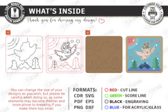 Kids Puzzles Laser Cut Bundle | Kids Laser | Montessori Toys Product Image 12