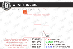 Graduation Photo Frames Laser Cut Bundle | Class of 2026 SVG Product Image 2
